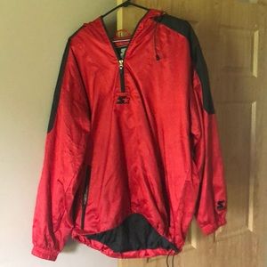 🛑💥Red starter jacket/windbreaker !